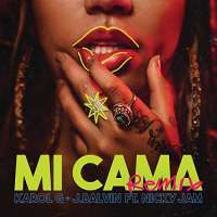 Mi Cama (Remix) Lyrics - Karol G Ft. Nicky Jam